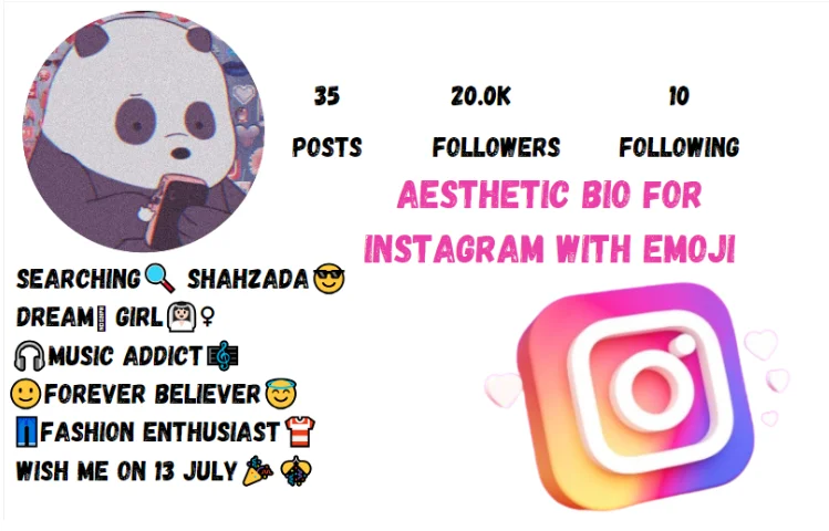 Aesthetic Bio For Instagram With Emoji
