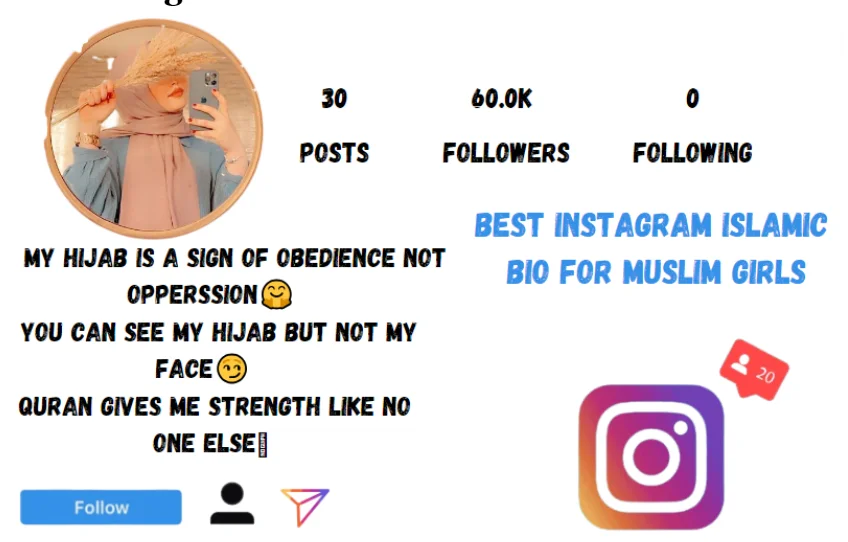 Best Instagram Islamic Bio For Muslim Girls