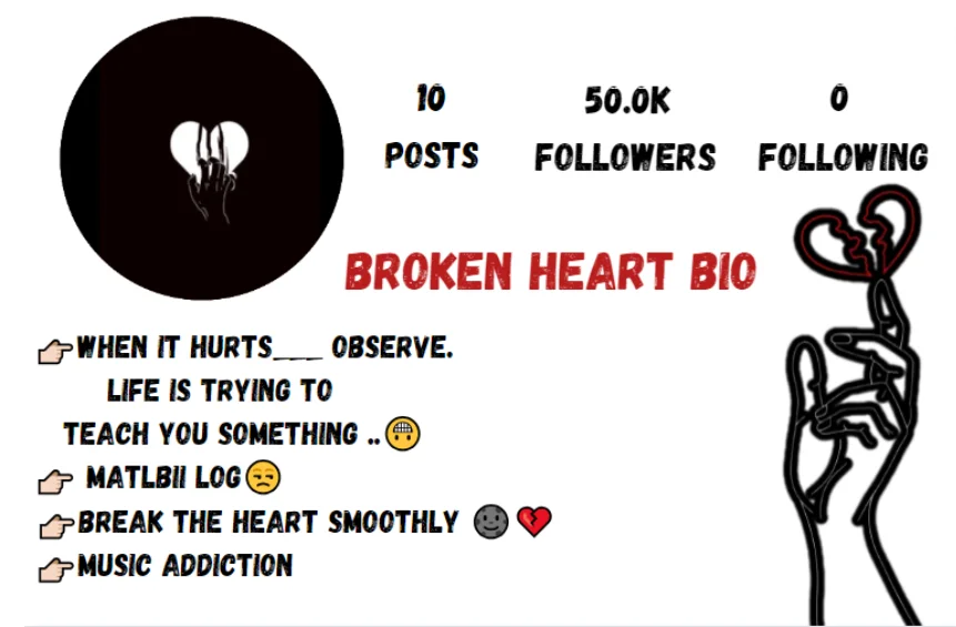 Broken heart bio