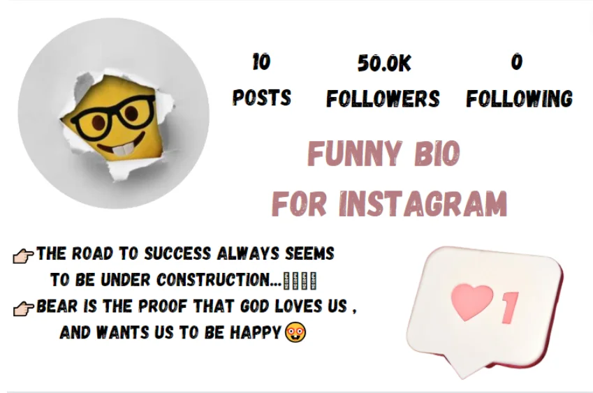 Funny bio for Instagram