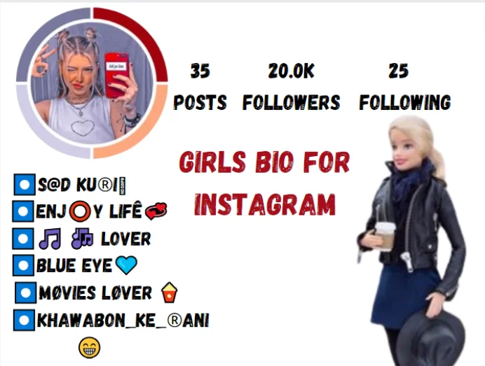 Girls Bio For Instagram...