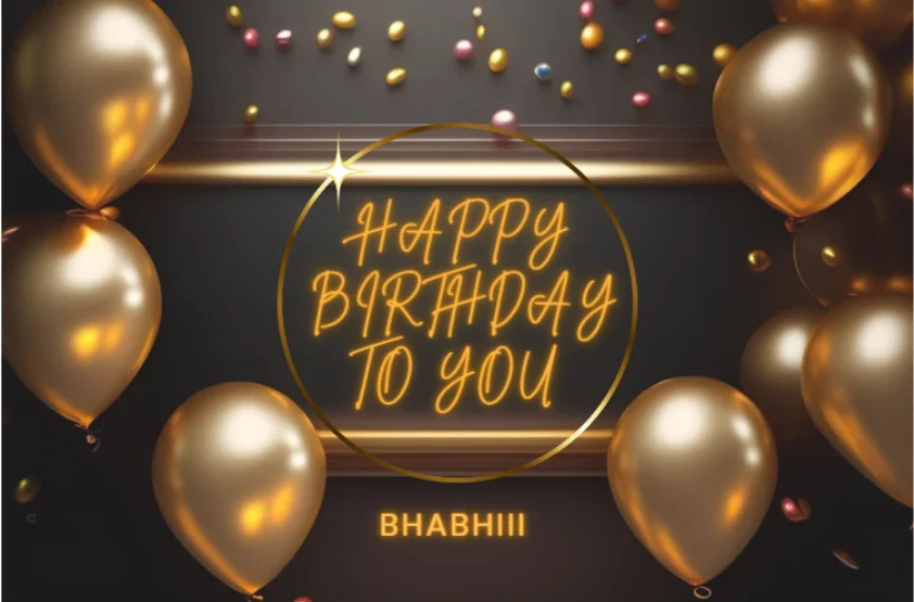 Birthday wishes for bhabhi..