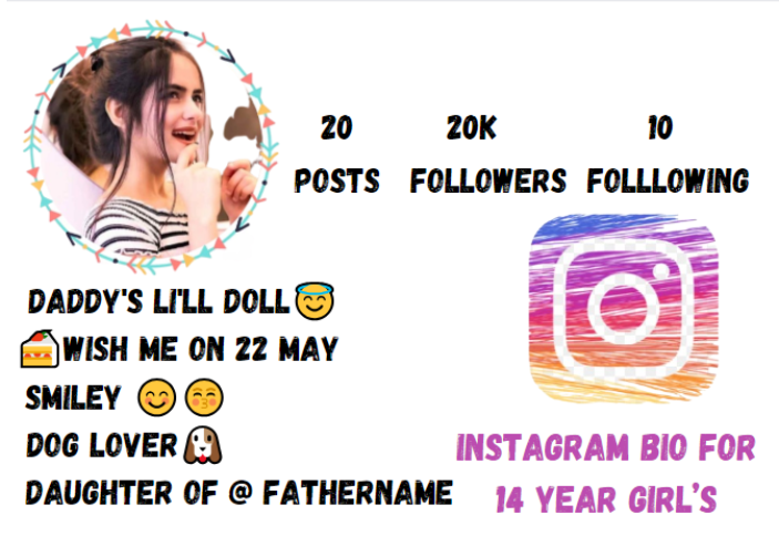 Instagram-Bio-For-14-Year-Girl’s