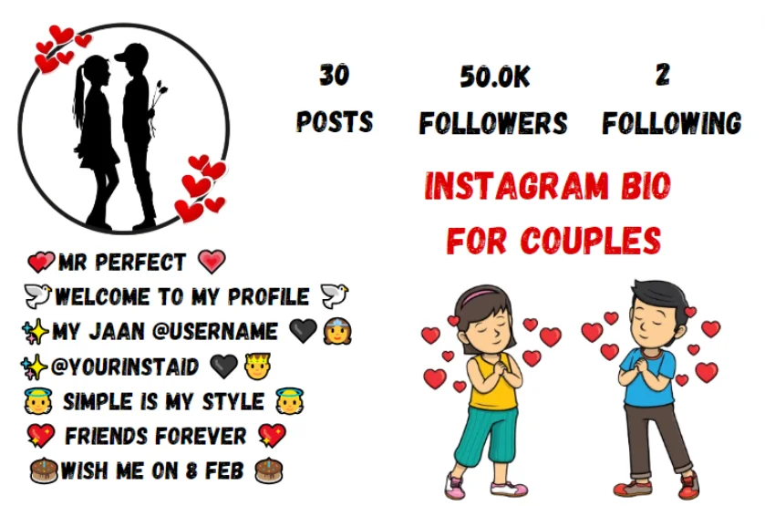 Instagram Bio For Couples