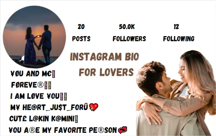 Instagram Bio For Lovers
