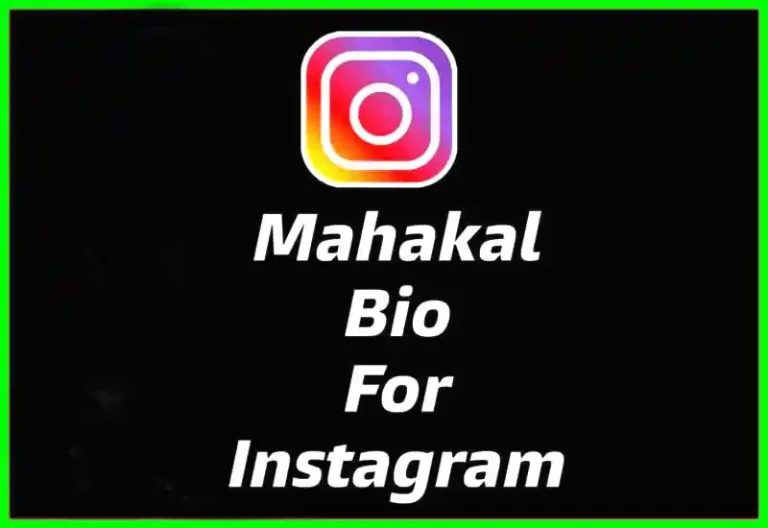 Mahakal bio for Instagram..