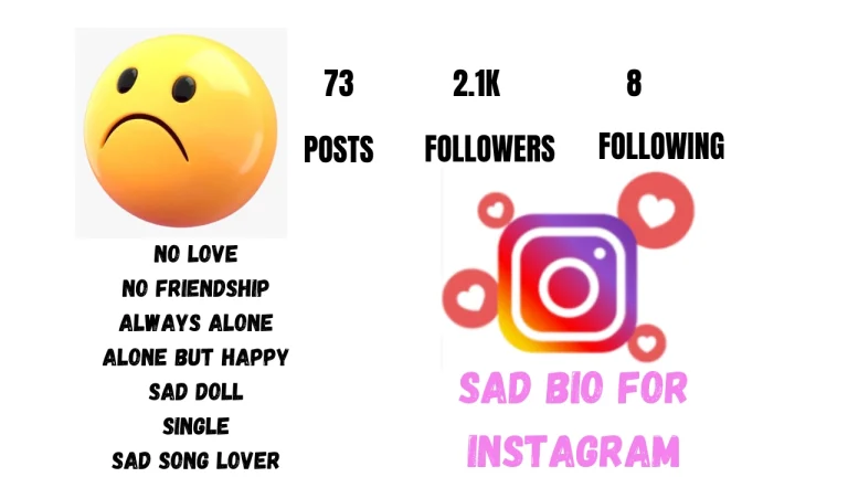 Best 680+ Sad Bio For Instagram | Sad Instagram Bio