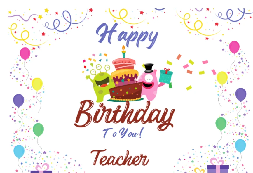 Short Bday Wishes For Teacher