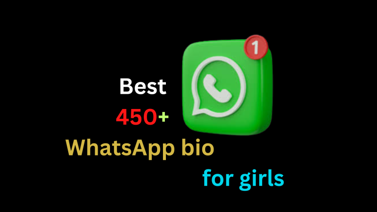 Best 450+ WhatsApp bio for girls Caption And Quotes