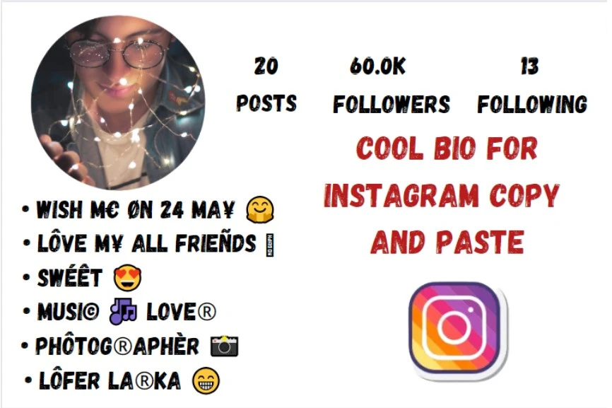 Cool Bio For Instagram Copy And Paste