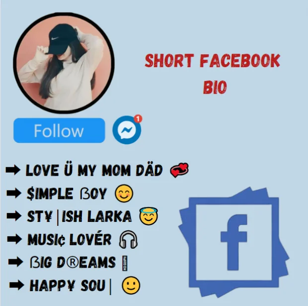 Short Facebook Bio