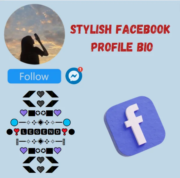 Stylish Facebook Profile Bio